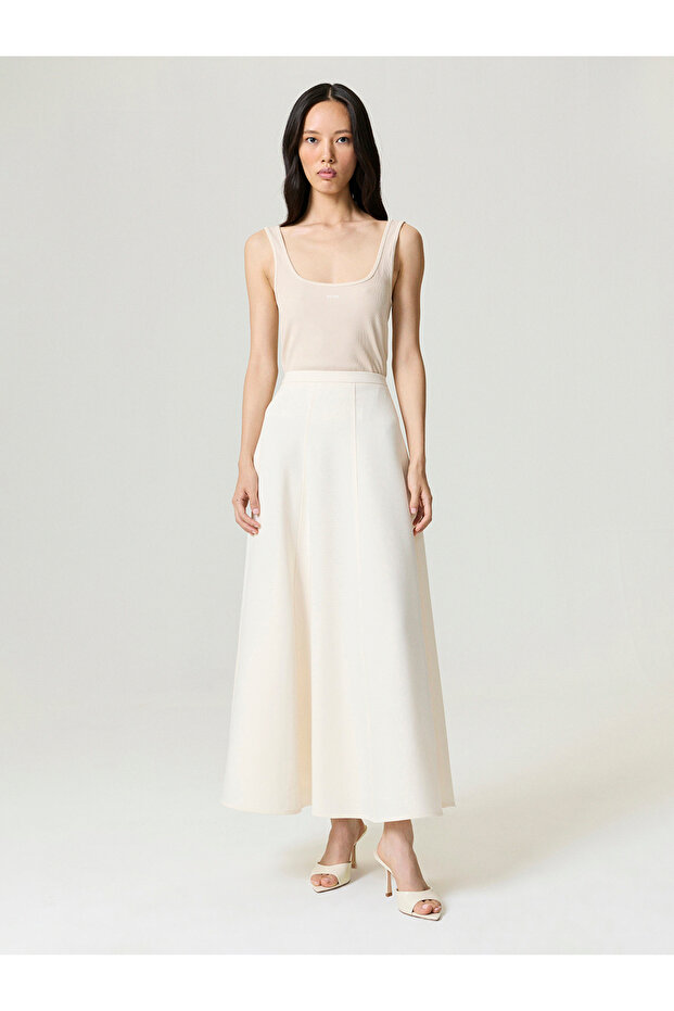 Baskı Detaylı Crop Top - 3