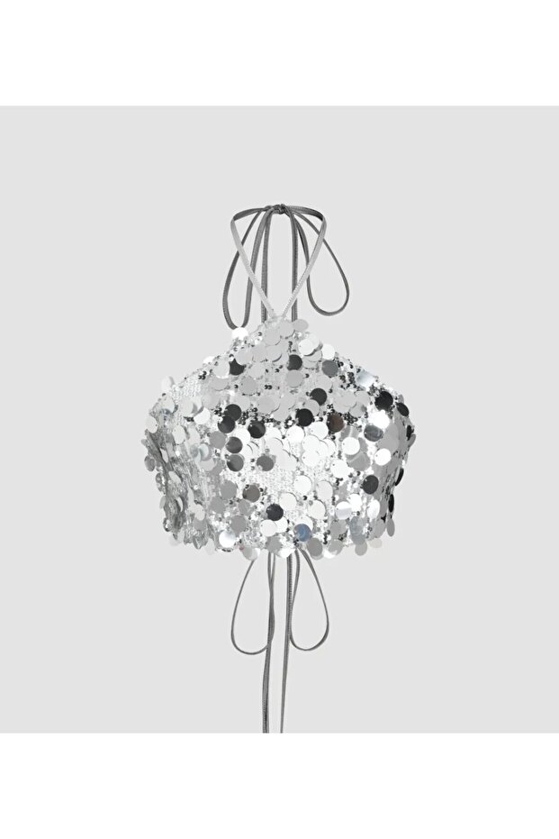 CIDER Pullu Halter Sırtı Açık Büstiyer - 2