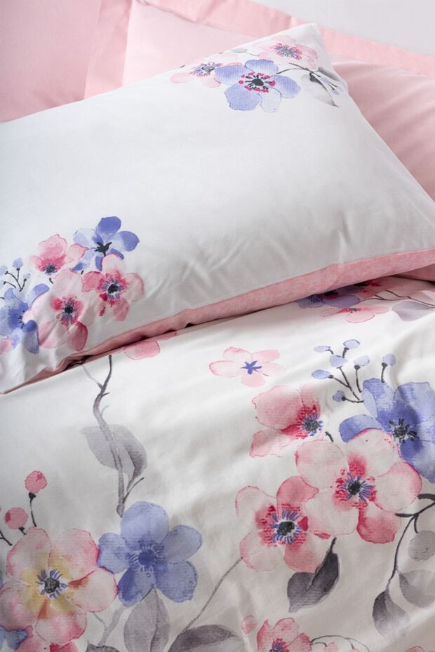 Modeline Tek Kişilik Nevresim Takımı Jayda Pembe - 2