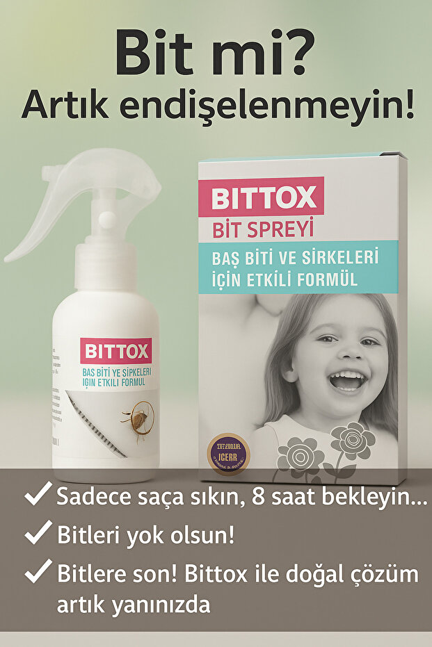 Saç Bit Spreyi İlacı 100 ml Ve TTO Bit Şampuanı 150 ml Ve Metal Tarak Hediyeli - 5
