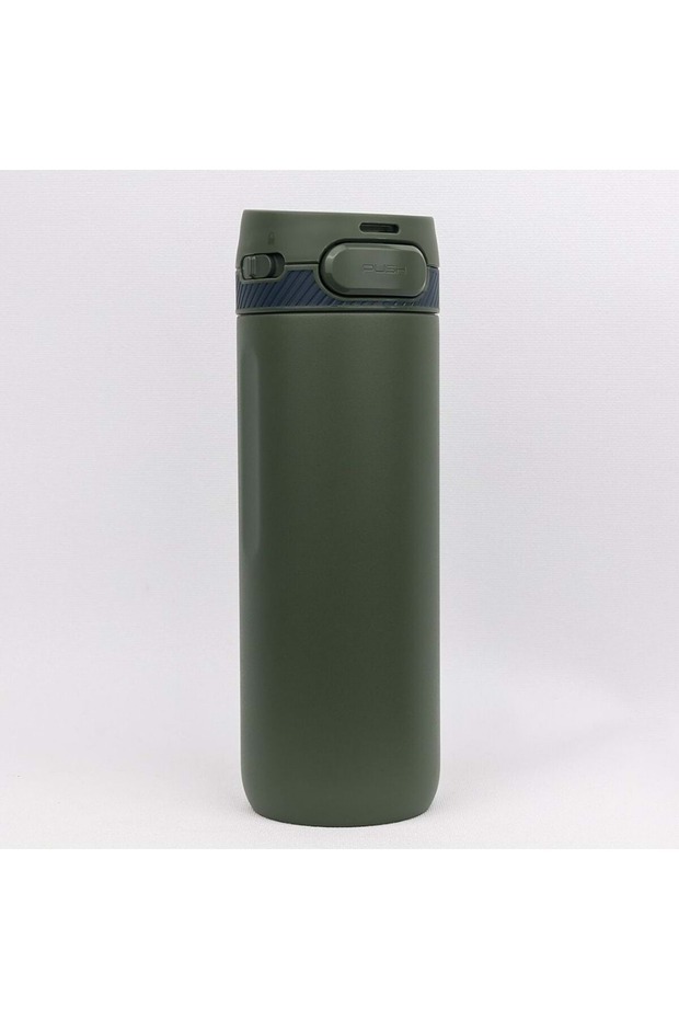 Squid Thermos 600ml Locking Lid Flask Khaki - 3