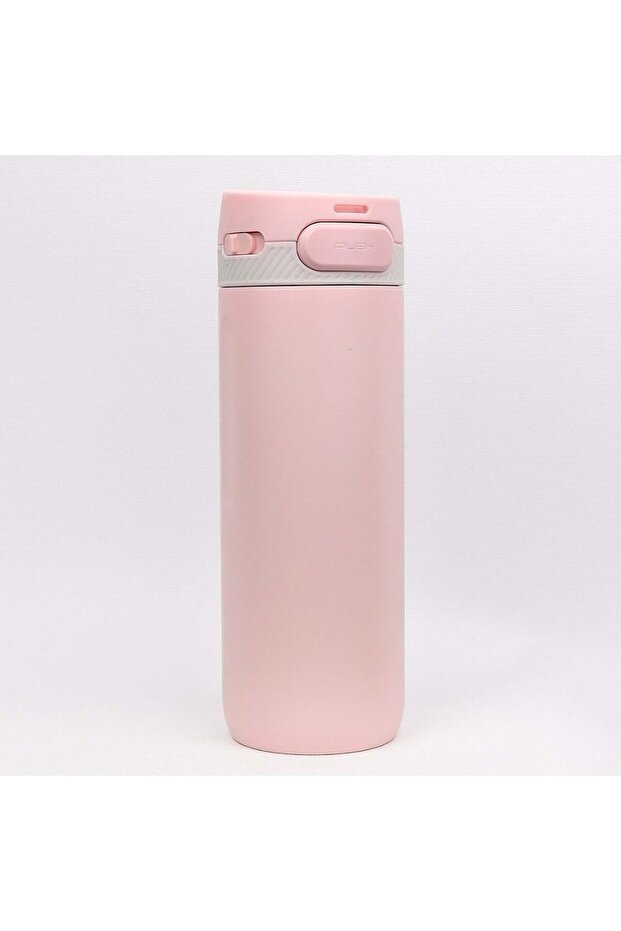 قارورة سكويد ترمس 600 مل بغطاء قفل وردي - 3