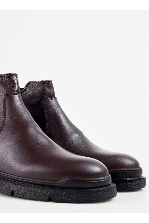 Deri Kahve Erkek Bot NIKO-DENY - 3