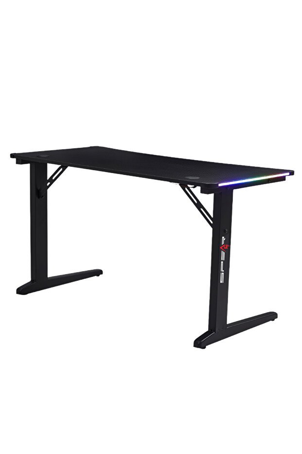 LC-120 Gaming Table (with Mouse Pad, Table Size 1.2m x 60cm) and RGB Lighting Remote Control) - 3