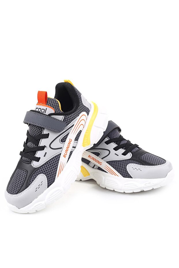 Javed Erkek Çocuk Hafif Taban Günlük Rahat Spor Ayakkabı - 3