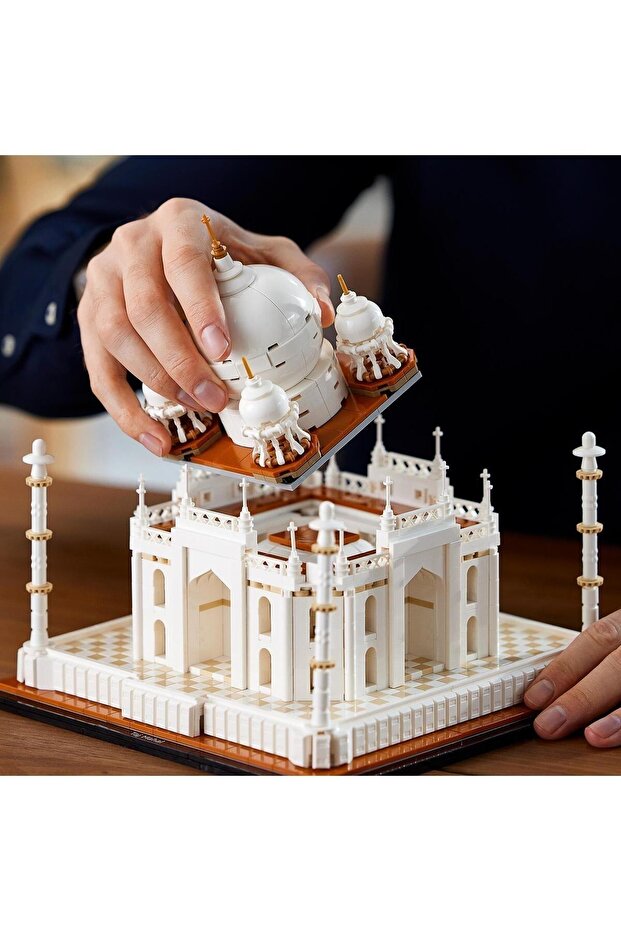 Architecture Mimari Simgeler Koleksiyonu Tac Mahal 21056 - Sergilenebilir Yapım Seti (2022 Parça) - 7