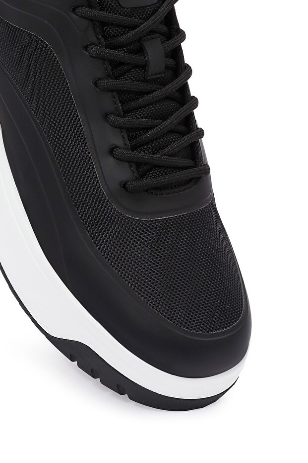 ACBC x Derimod Erkek Siyah Bağcıklı Sneaker 25SFD78016F - 8
