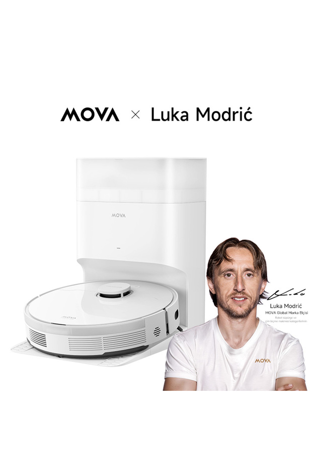 Mova S10 Plus Robot Süpürge, 7,000pa Vormax™ Emiş, Yükseltilebilir Tam Kauçuk Silindirik Fırça - 1