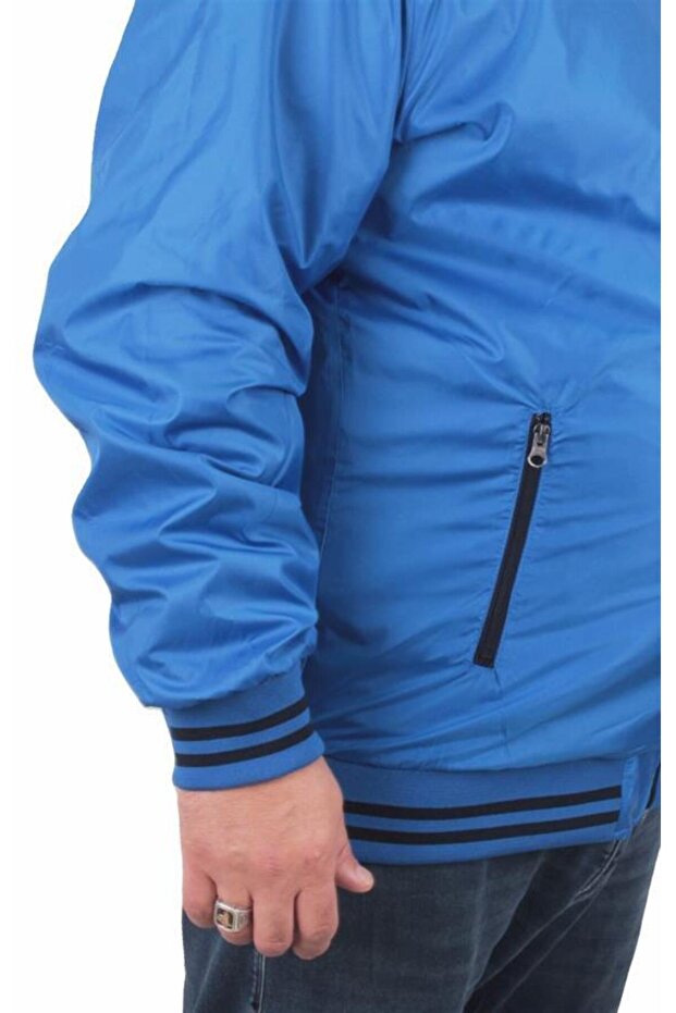 Plus Size Basic Pilot Coat 23823 SAKS - 6