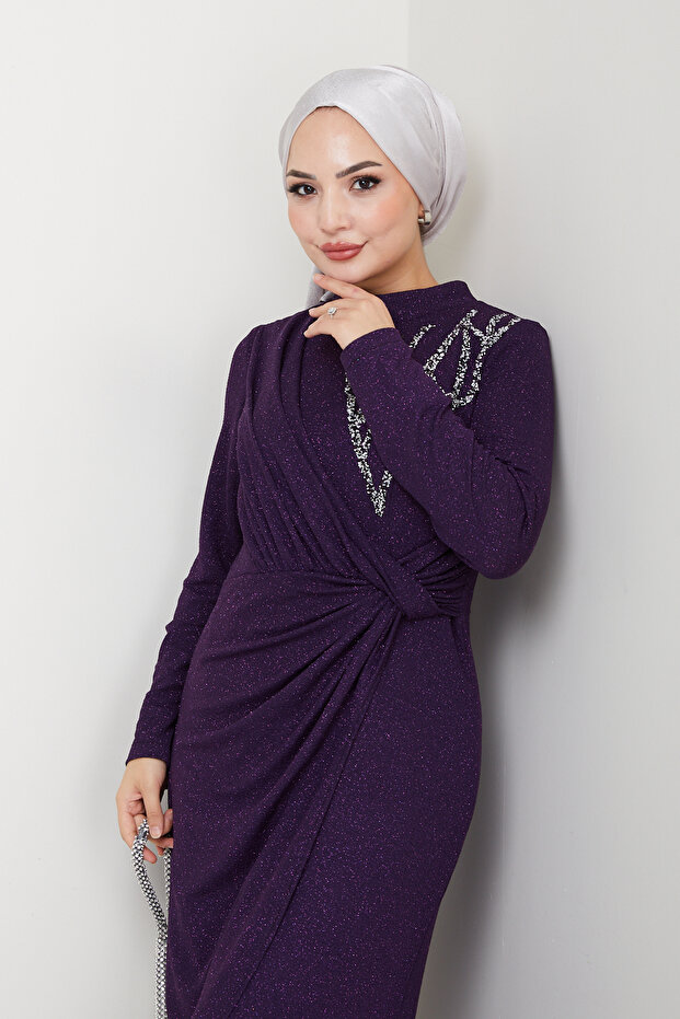 Rochie de seară Eylül Tesettür - 5