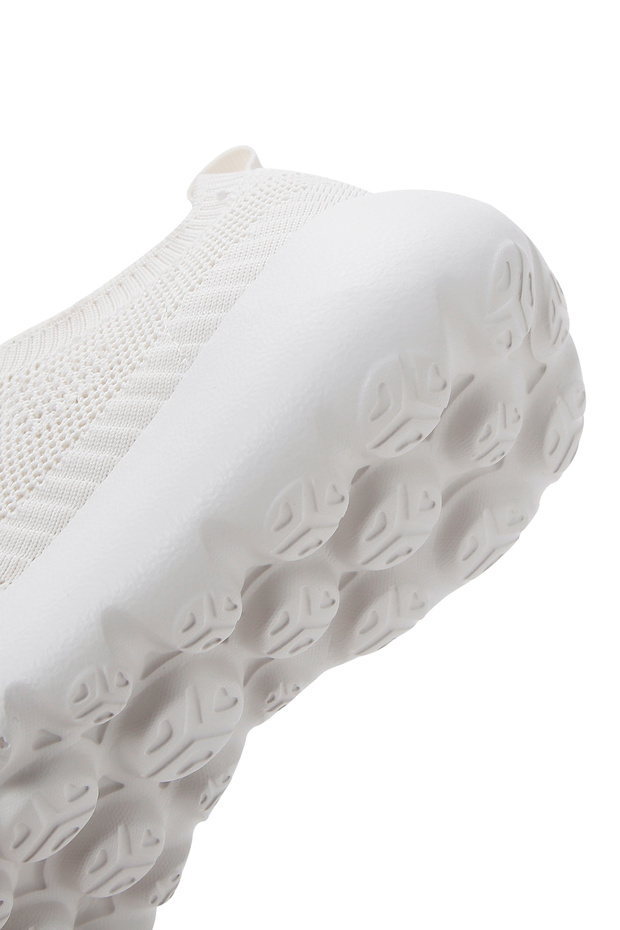 Zero Kadın Gri Bağcıklı Kalın Tabanlı Sneaker 25SFD43026F - 8