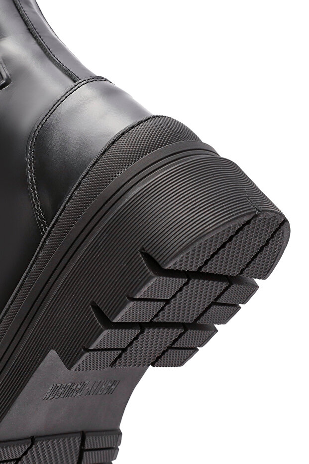 Alex Kadın Siyah Deri Bot - 8