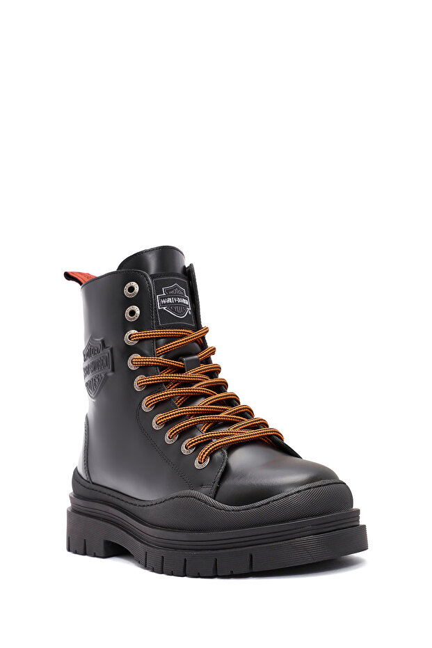 Alex Kadın Siyah Deri Bot - 7