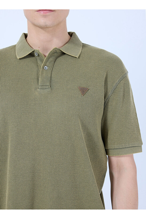 Waffle Erkek Regular Fit Polo T-Shirt - 4