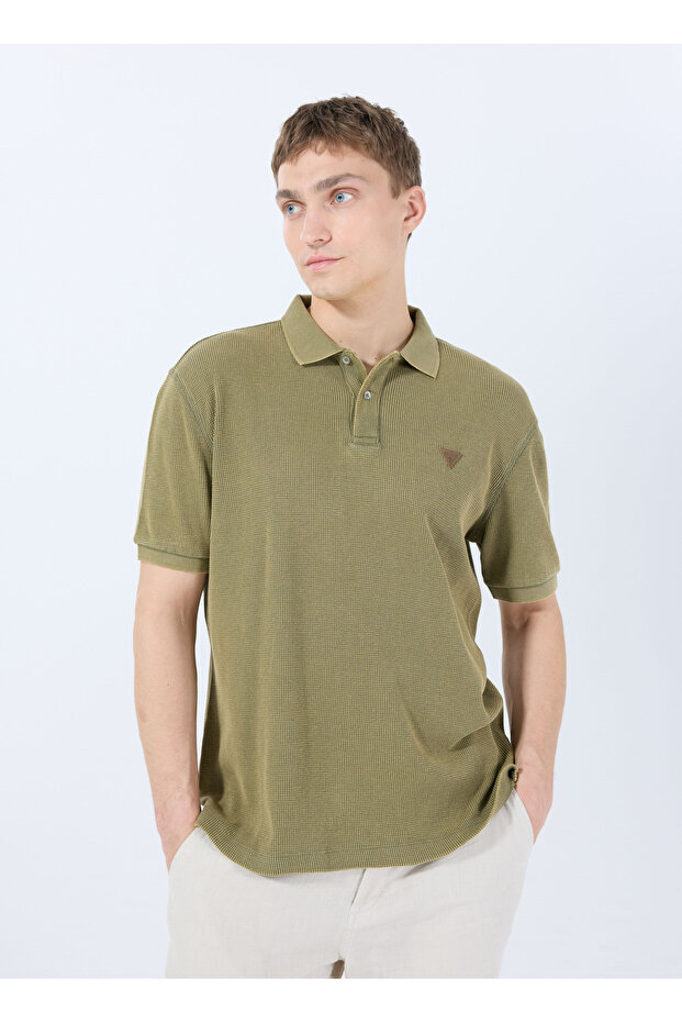 Waffle Erkek Regular Fit Polo T-Shirt - 1