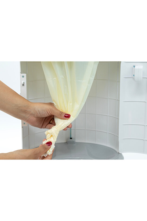 16 Lt Çöp Kutuları Ile Uyumlu 1000 Bebek Bezi Kapasiteli Bahar Çiçekleri Kokulu Yerli Çöp Poşeti - 6