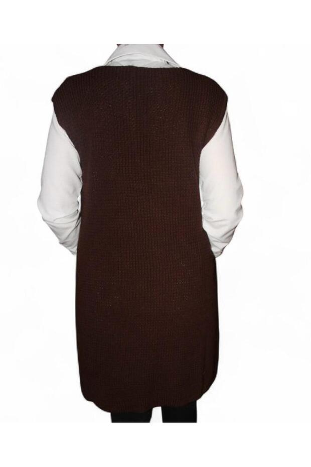 Selanik Cepli Triko Süveter - 4