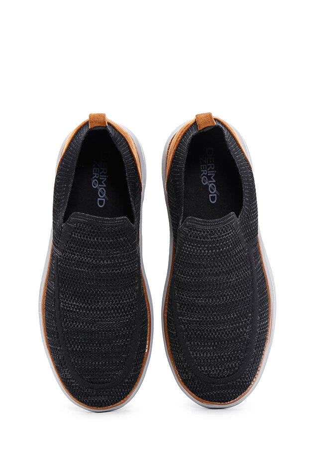 Zero Erkek Siyah Kalın Tabanlı Sneaker 24SFD69026F - 6