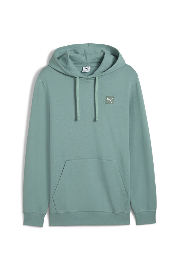 Sweatshirt, XS, Yeşil - 1