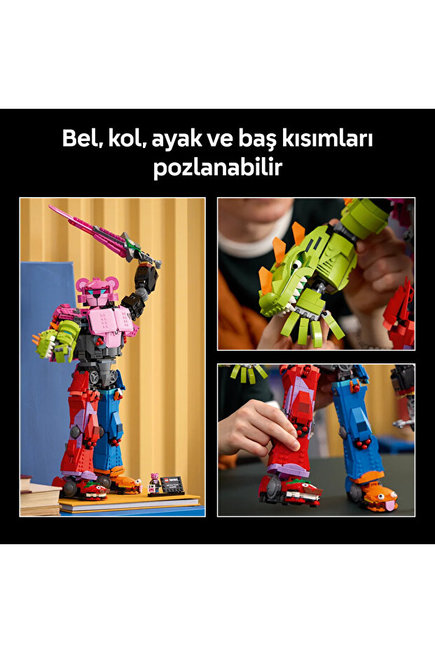 ® Fortnite ® Yetişkinler için Mecha Takım Lideri Yapım Seti 77078 - 8