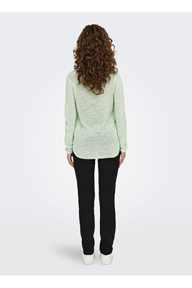 Knitted Pullover Kadın Bluz - 4
