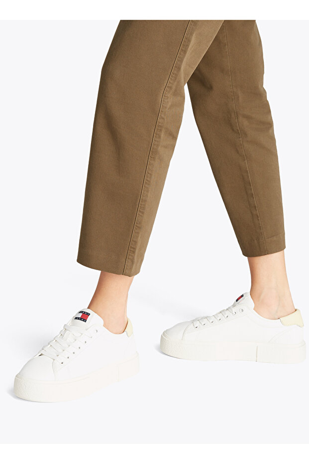 Flatform Canvas Sneaker - 5