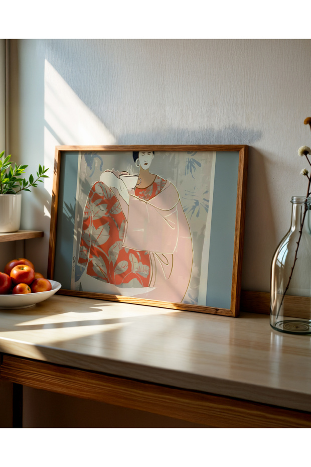 Tea Ritual - Çerçevesiz Poster - Curated By Push - 5