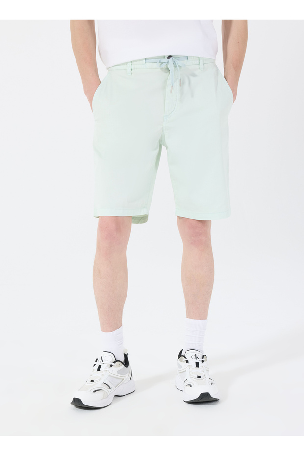 Şort, 34, Açık Mavi - 3