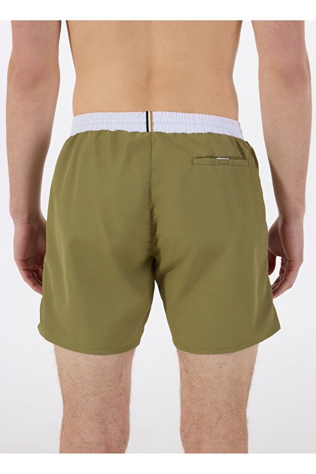 Haki Erkek Şort Mayo Starfish - 5