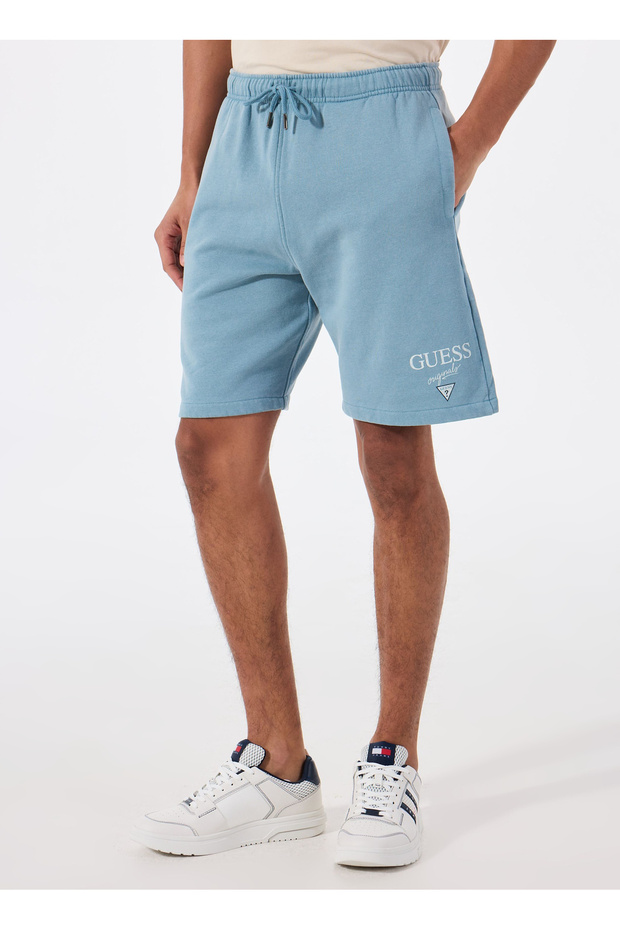 Çok Renkli Erkek Normal Bel Loose Fit Desenli Sweat Şort M5GD50KCPR1F7IK GO JOGGER SHORT - 3