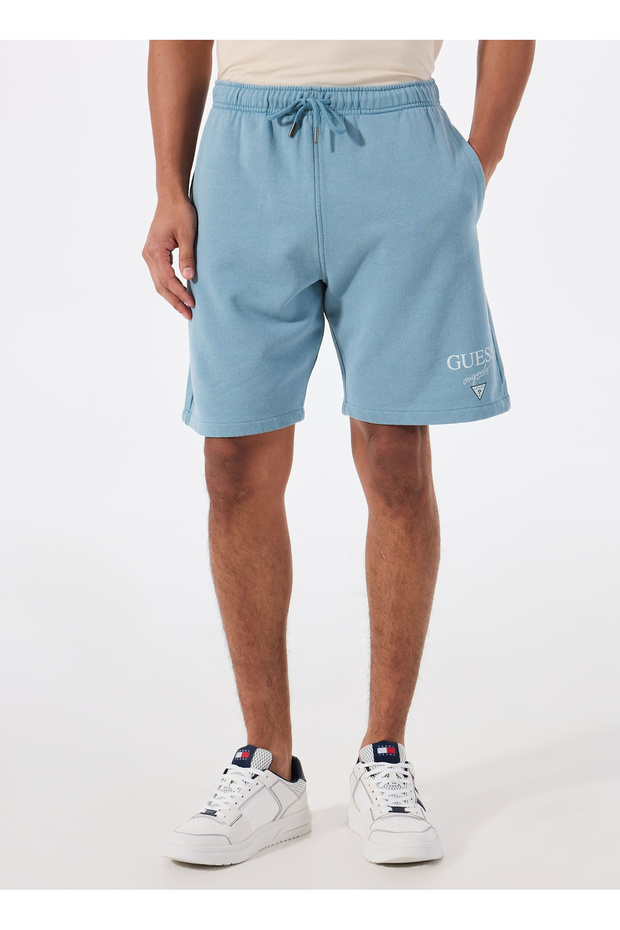 Çok Renkli Erkek Normal Bel Loose Fit Desenli Sweat Şort M5GD50KCPR1F7IK GO JOGGER SHORT - 2
