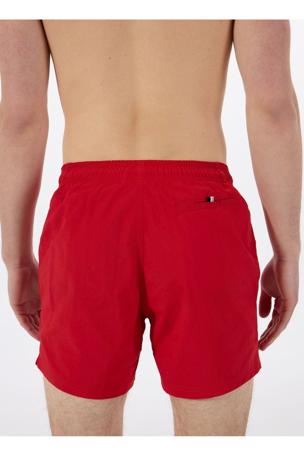 Kırmızı Erkek Şort Mayo Octopus - 5