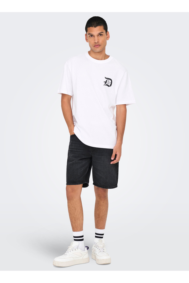 Şort EDGE Jeans-Şort - 1