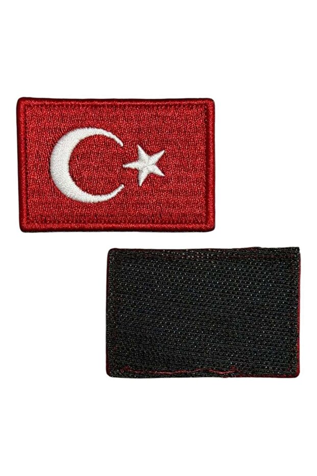 Türk Bayrağı Peç Arma 6 X 4 Cm - 2