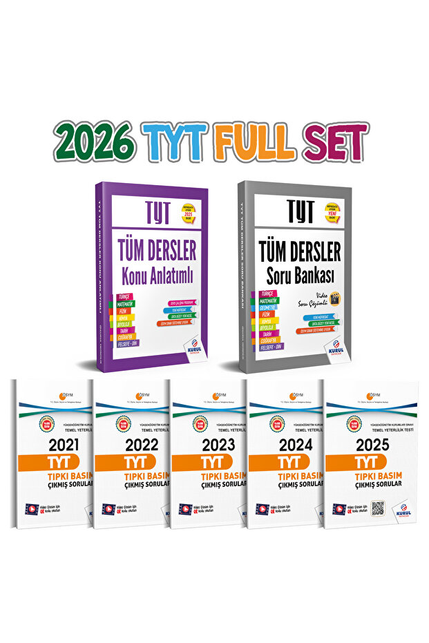 2026 Tyt Tüm Dersler Konu Anlatımlı Soru Bankası Ve Son 5 Yıl Tıpkı Basım Çıkmış Sorular - 4