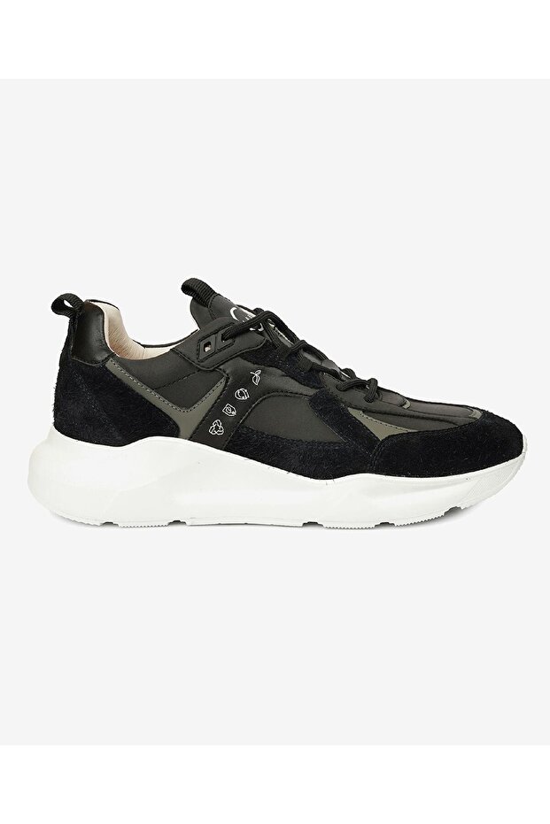 LAB Erkek Siyah Sneaker Ayakkabı 4K1SA20271 - 1