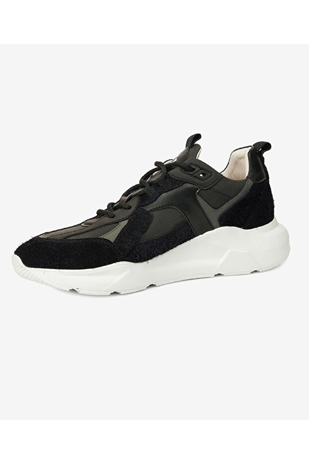 LAB Erkek Siyah Sneaker Ayakkabı 4K1SA20271 - 3
