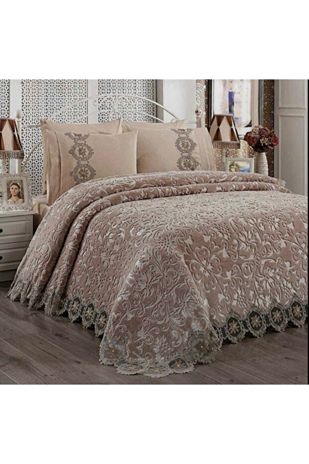 Rosa - Double Blanket Set - Boxed - - 5