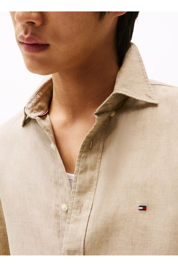 Koyu Haki Erkek Gömlek MW0MW34602RBT - 3