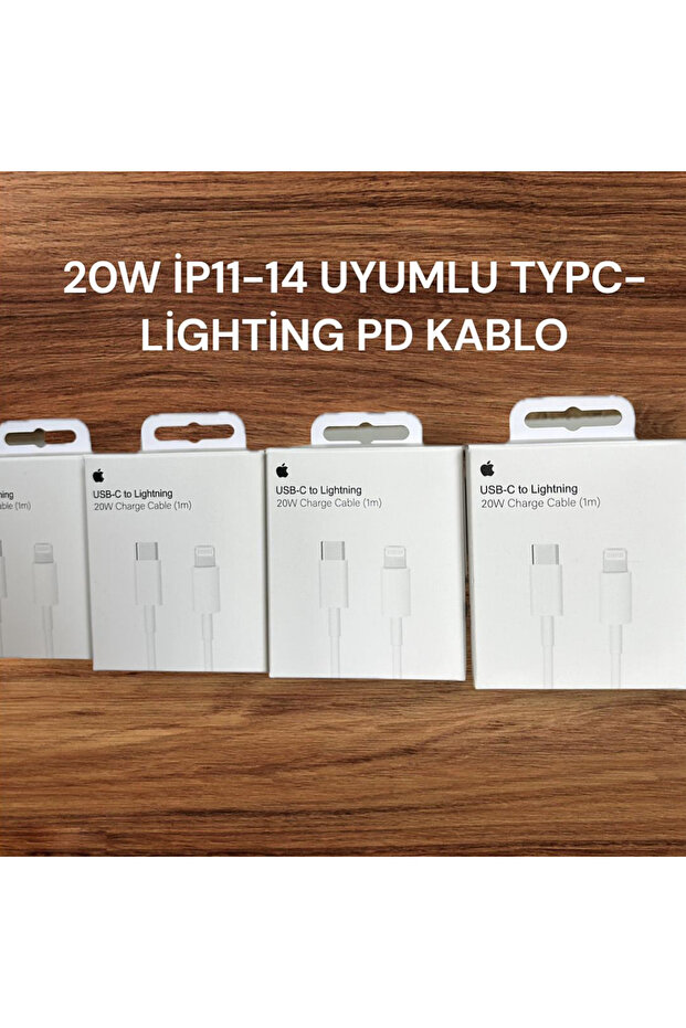 11/12/13/14 Pro Max Lightning Uyumlu Orjinal Hızlı Şarj Tye C Lightning Şarj Kablosu Iphone 1mm - 1