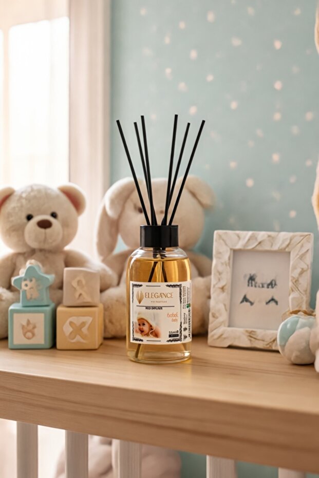 Bebek Reed Diffuser Bambu Çubuklu Oda Kokusu (55 Ml) - 4