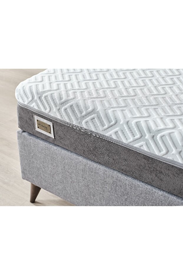 Mercury Mattress, 21 cm Height, Visco Foam Layer, Best Bed Mattress for Deep and Comfortable Sleep. - 2