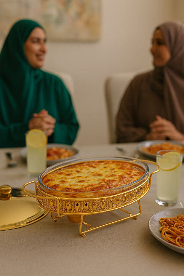 سخان بوفية لتسخين الطعام 3 لتر - 6