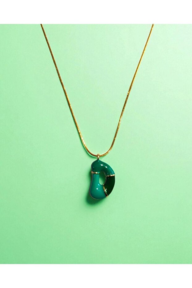 Mineli D Harf Kolye - 6