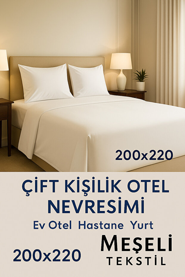5-Piece Double Hotel Duvet Cover Set (Quilt Cover) 200X220 62 Thread Count | Durable Hotel Concept