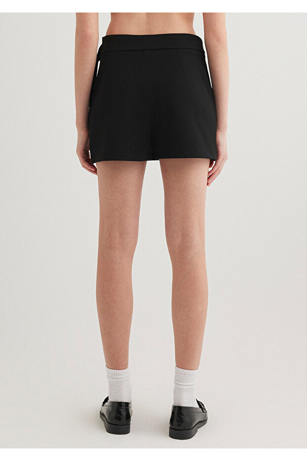 Siyah Şort Etek 1410179-900 - 5