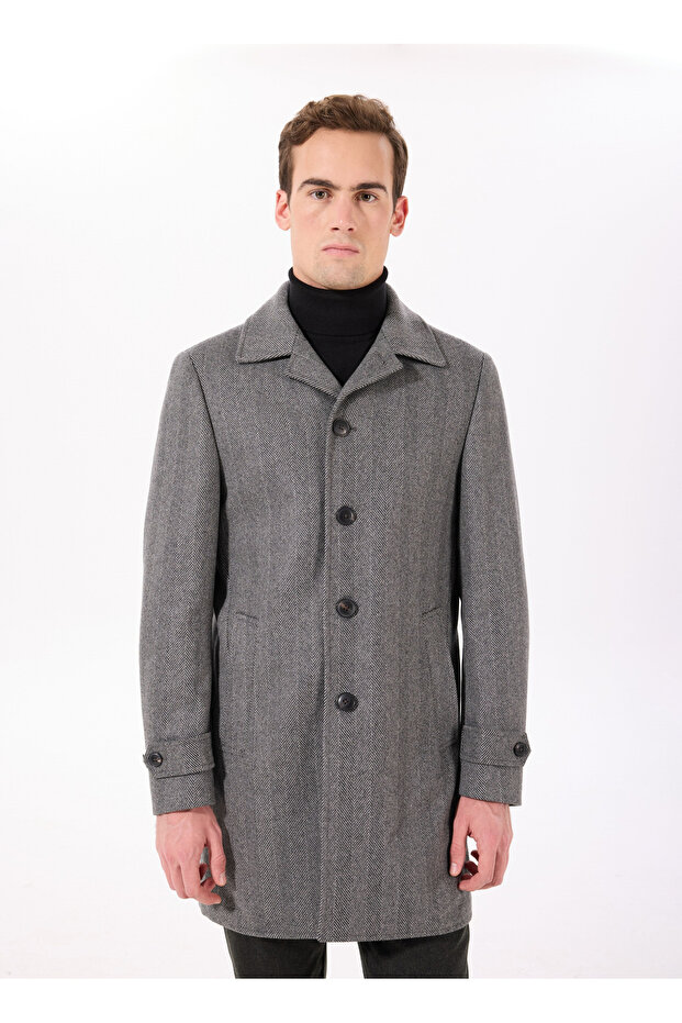 Gri Erkek Kaban HM403240 - 3