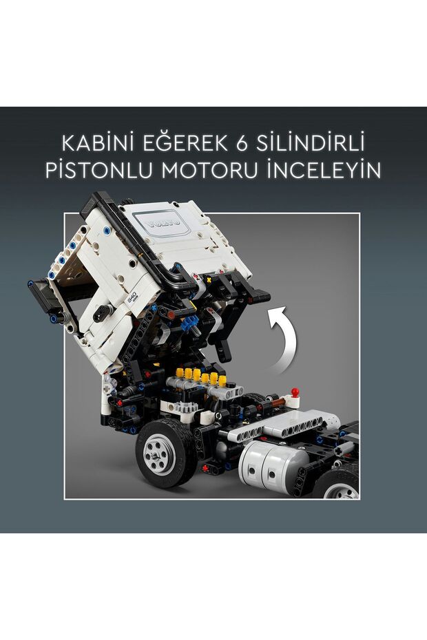 ® Technic Volvo FMX Kamyon ve EC230 Elektrikli Ekskavatör 42175 -10 Yaş ve Üzeri Set(2274 Parça - 7