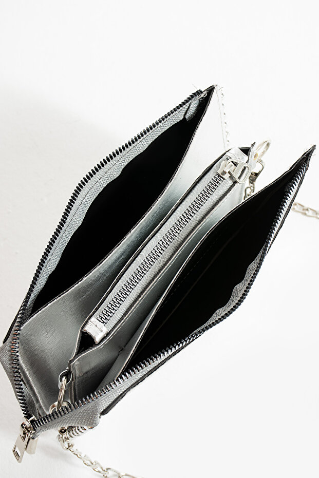 mini boncuklu çanta - 4