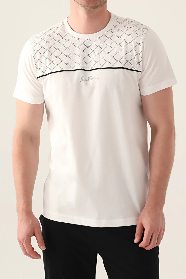 طقم بيجامة رجالي باللون الأسود - 4